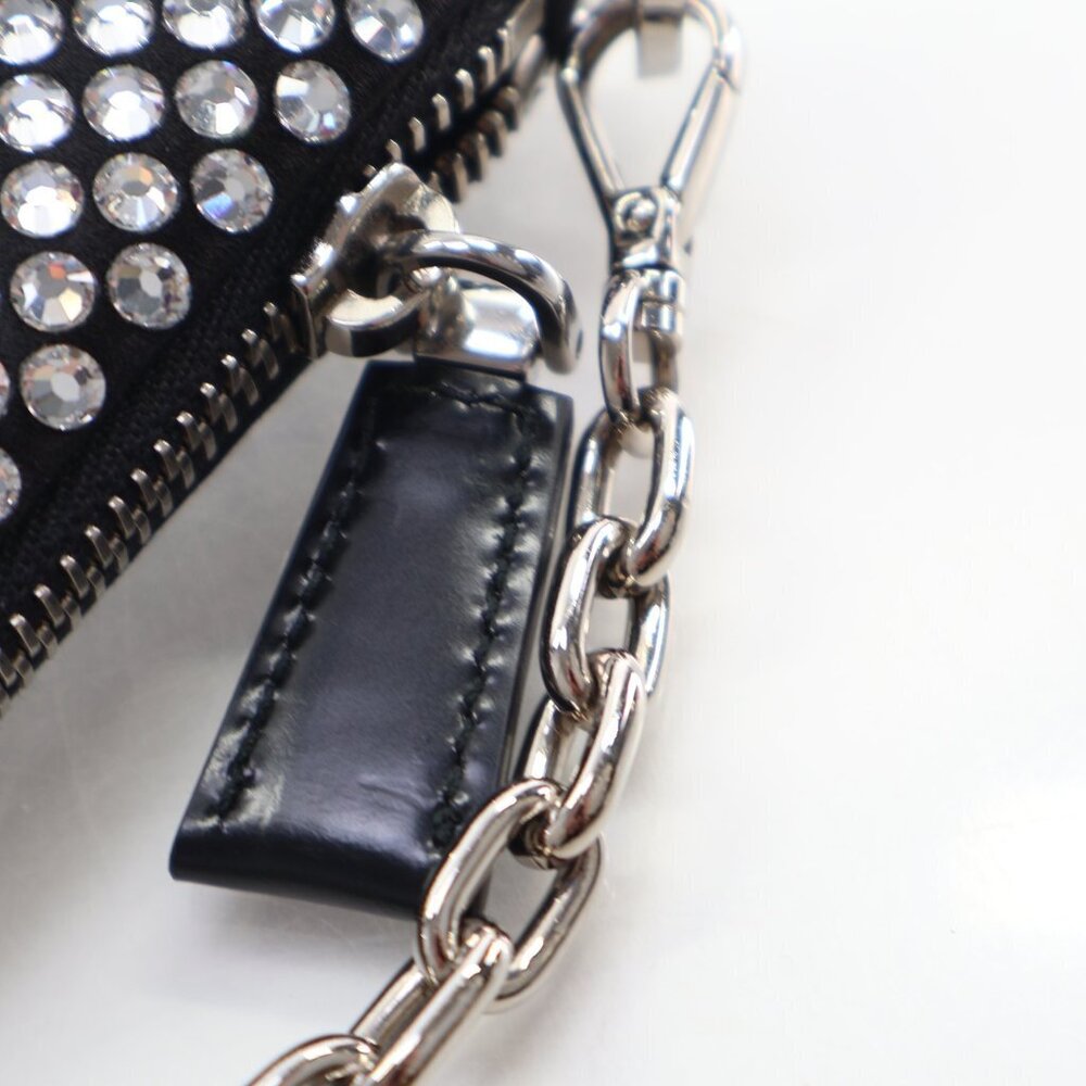 Prada Small Crystal Triangle Bag - image 10